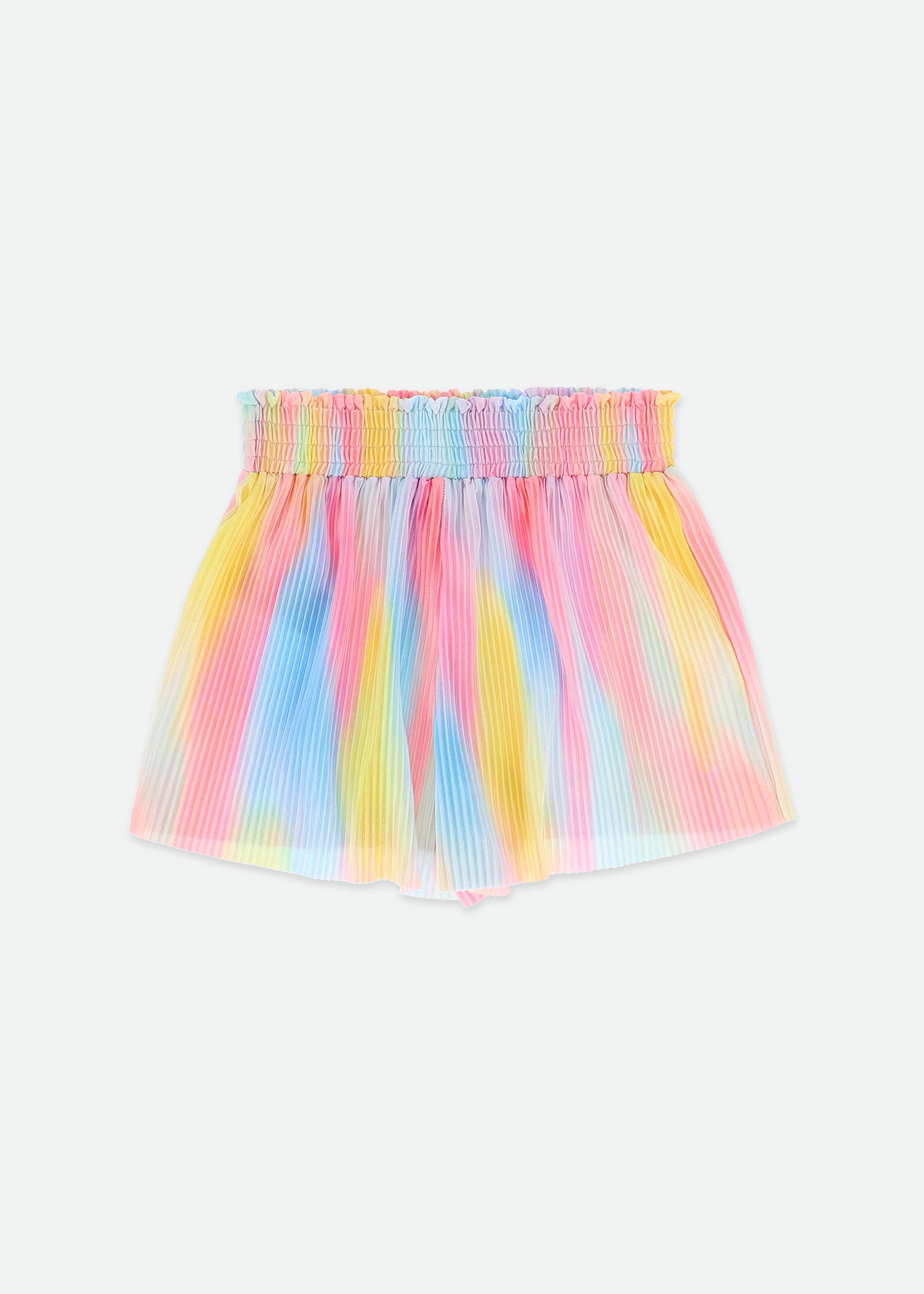 Fortuna Rainbow Pleated Shorts Multi