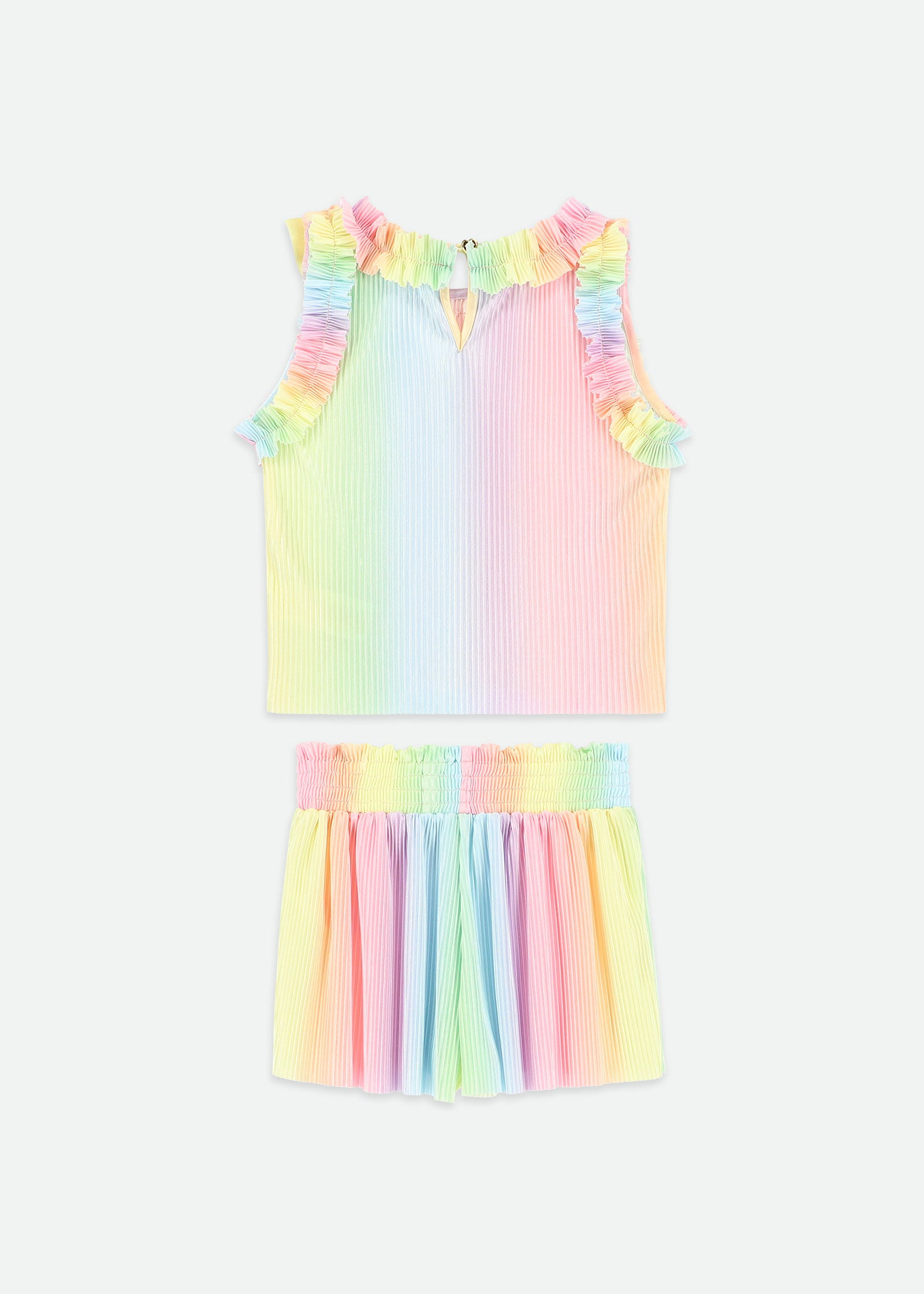 Fortunate Top and Shorts Set Rainbow