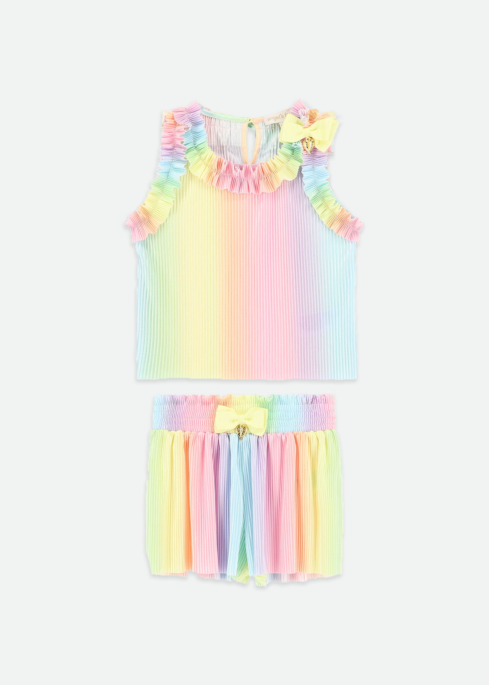 Fortunate Top and Shorts Set Rainbow