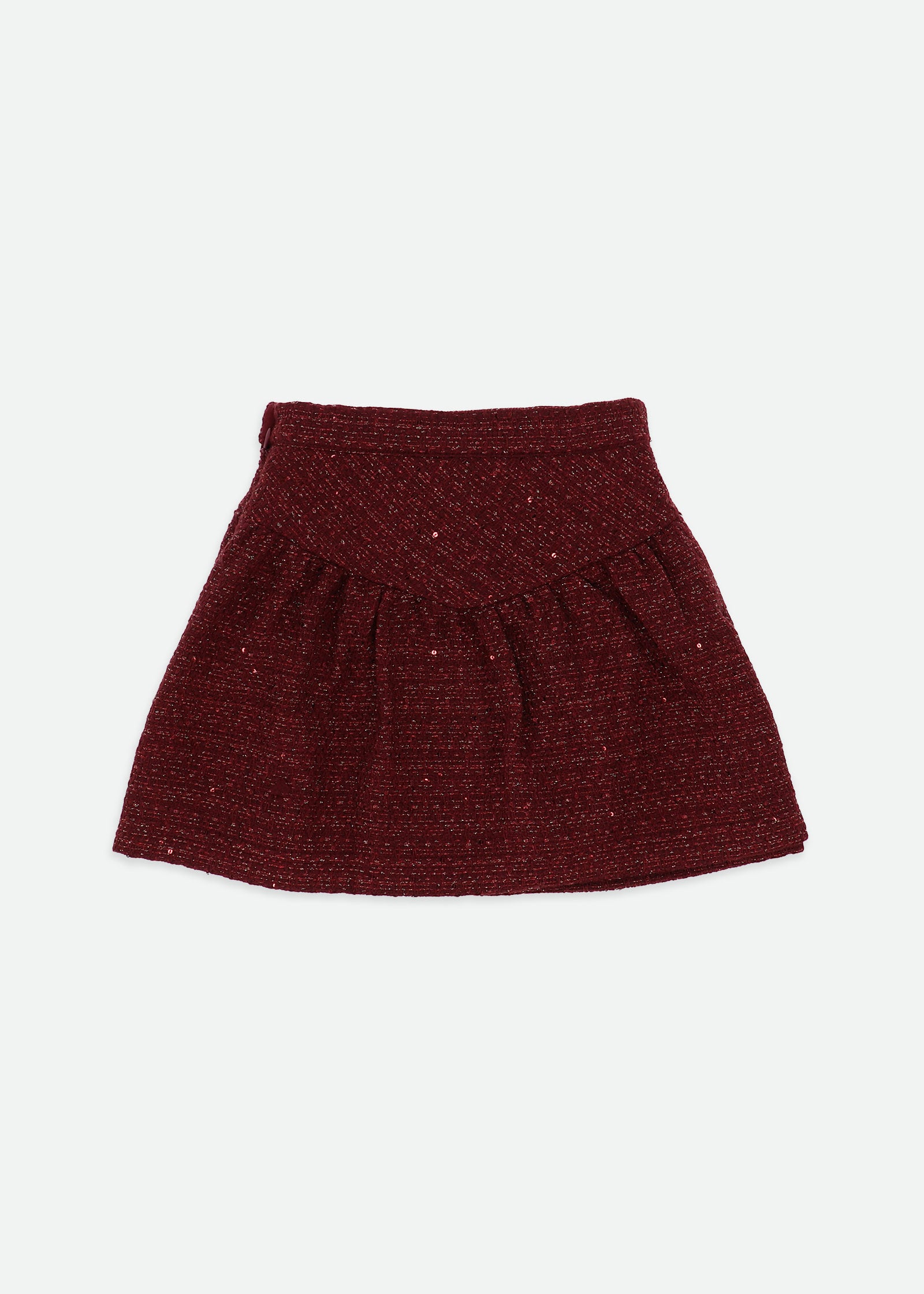 Frankie Tweed Skirt Port