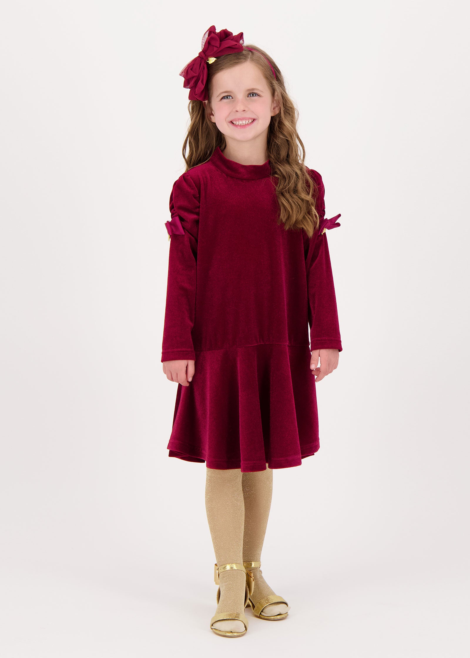 Fraya Velveteen Dress Port