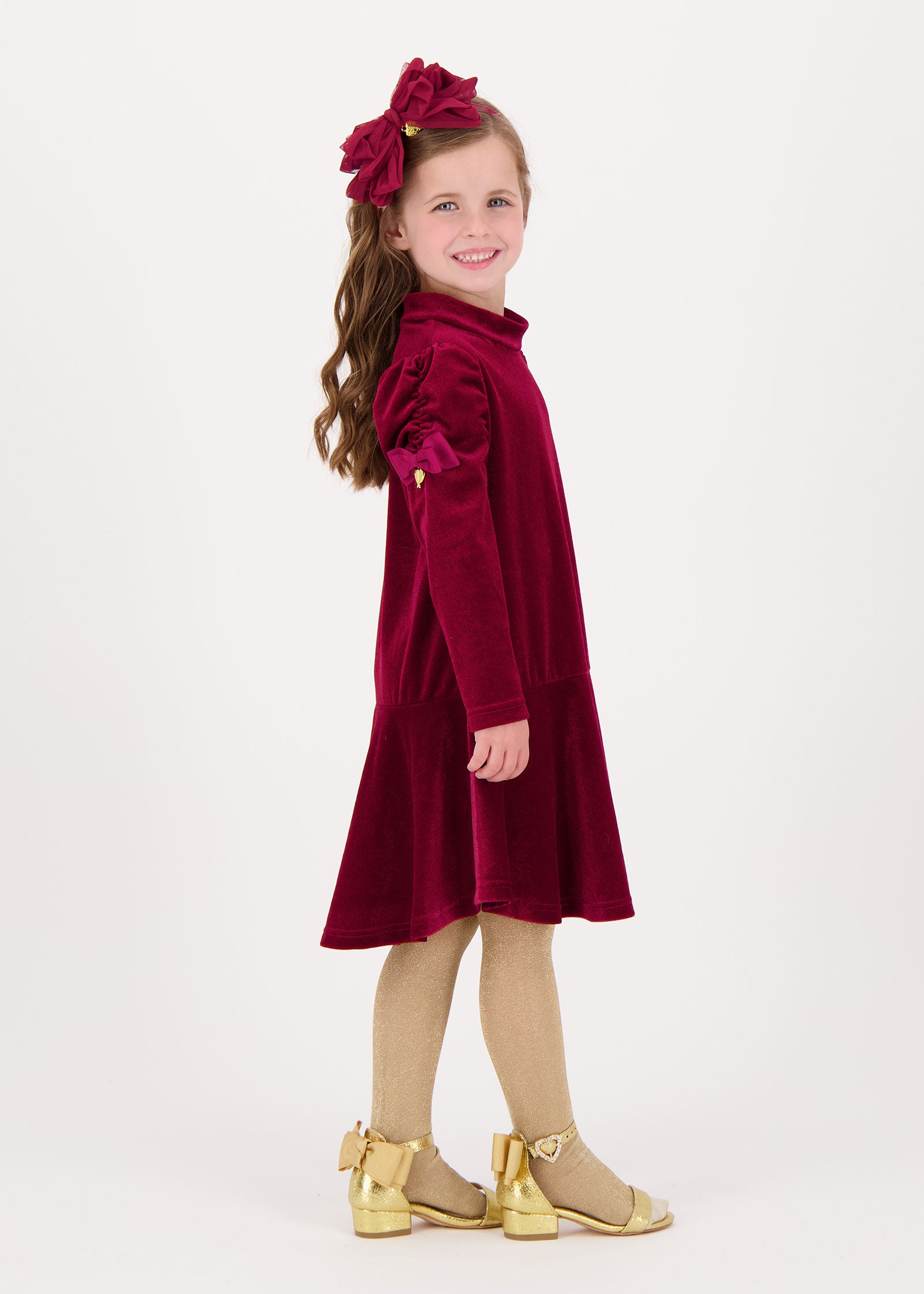 Fraya Velveteen Dress Port