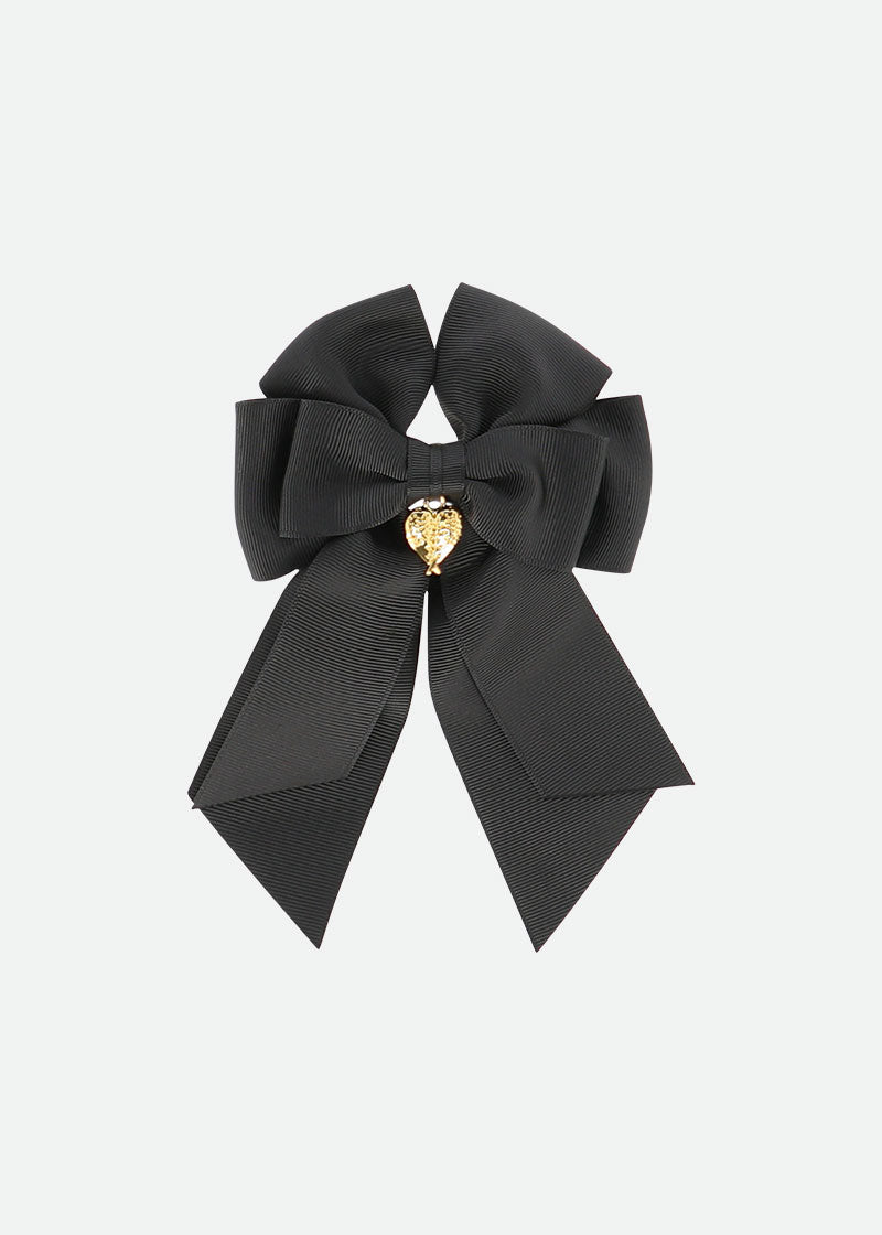 French Bow Clip Black