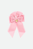 French Bow Clip Tea Rose