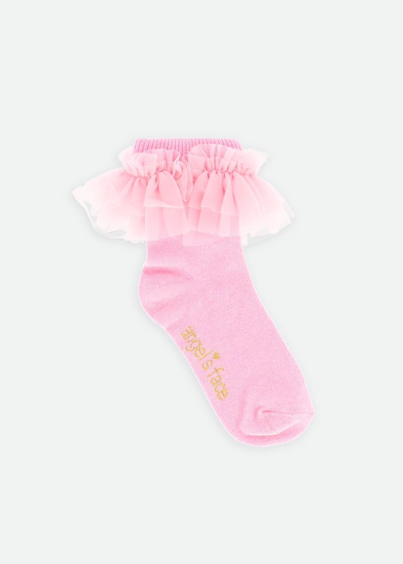 Frilly Socks Pink