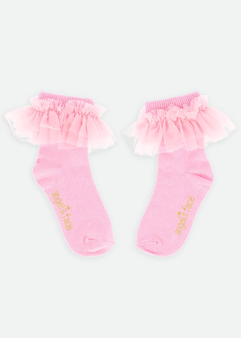 Frilly Socks Pink