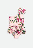 Galina Swimsuit Roses Pink