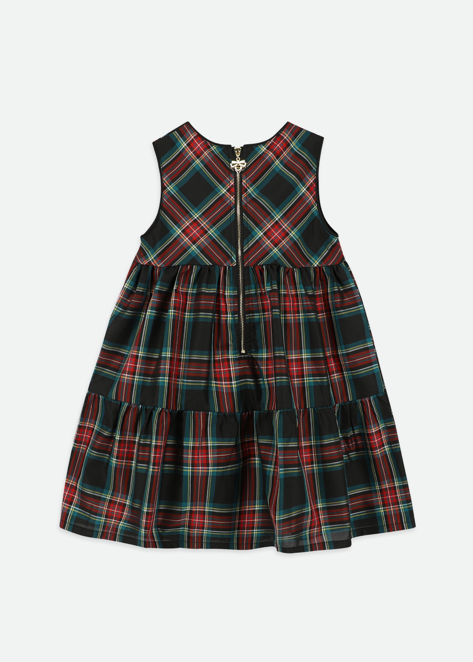 Georgie Tartan Dress Black