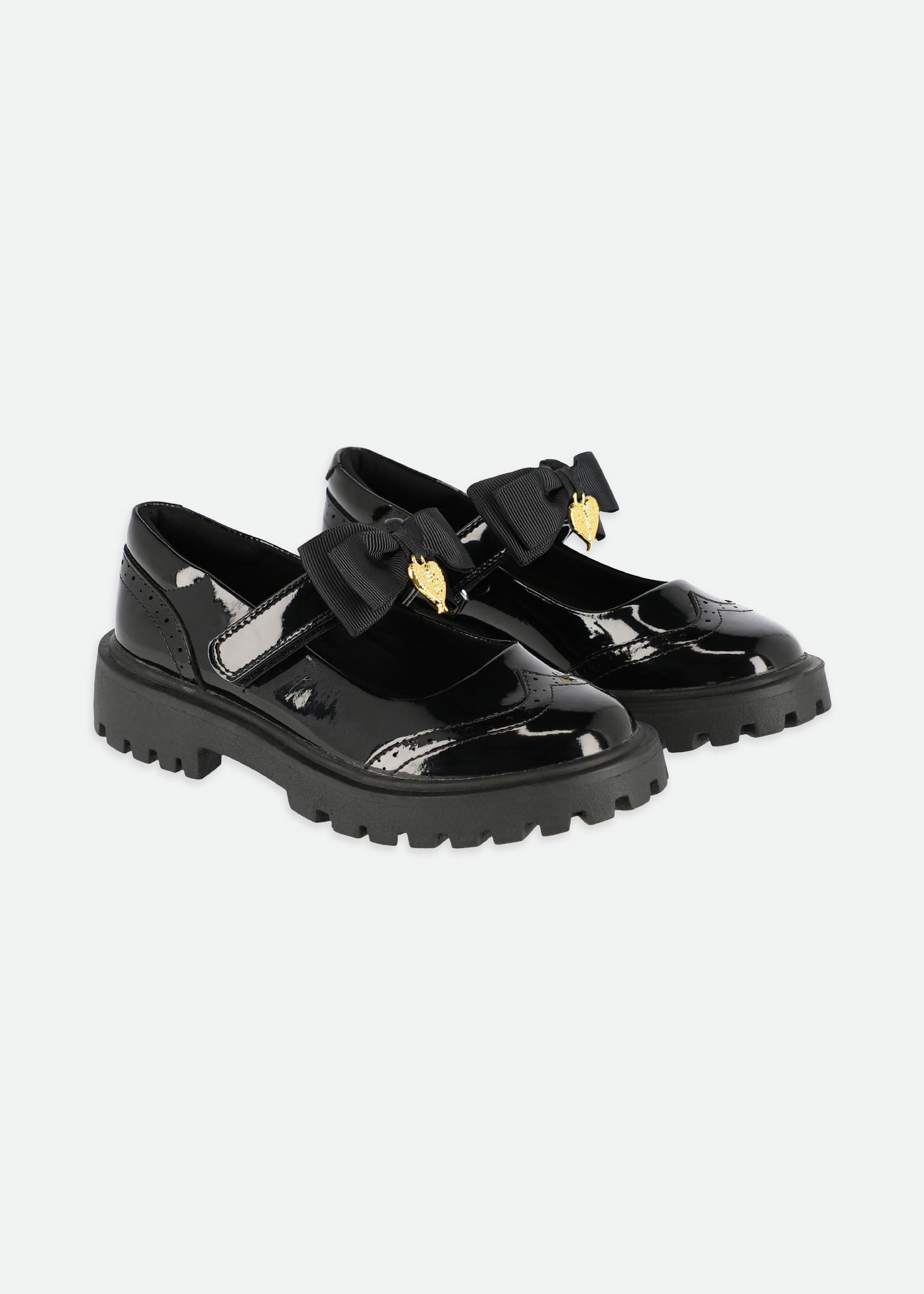 Geri Mary Jane Shoes Black