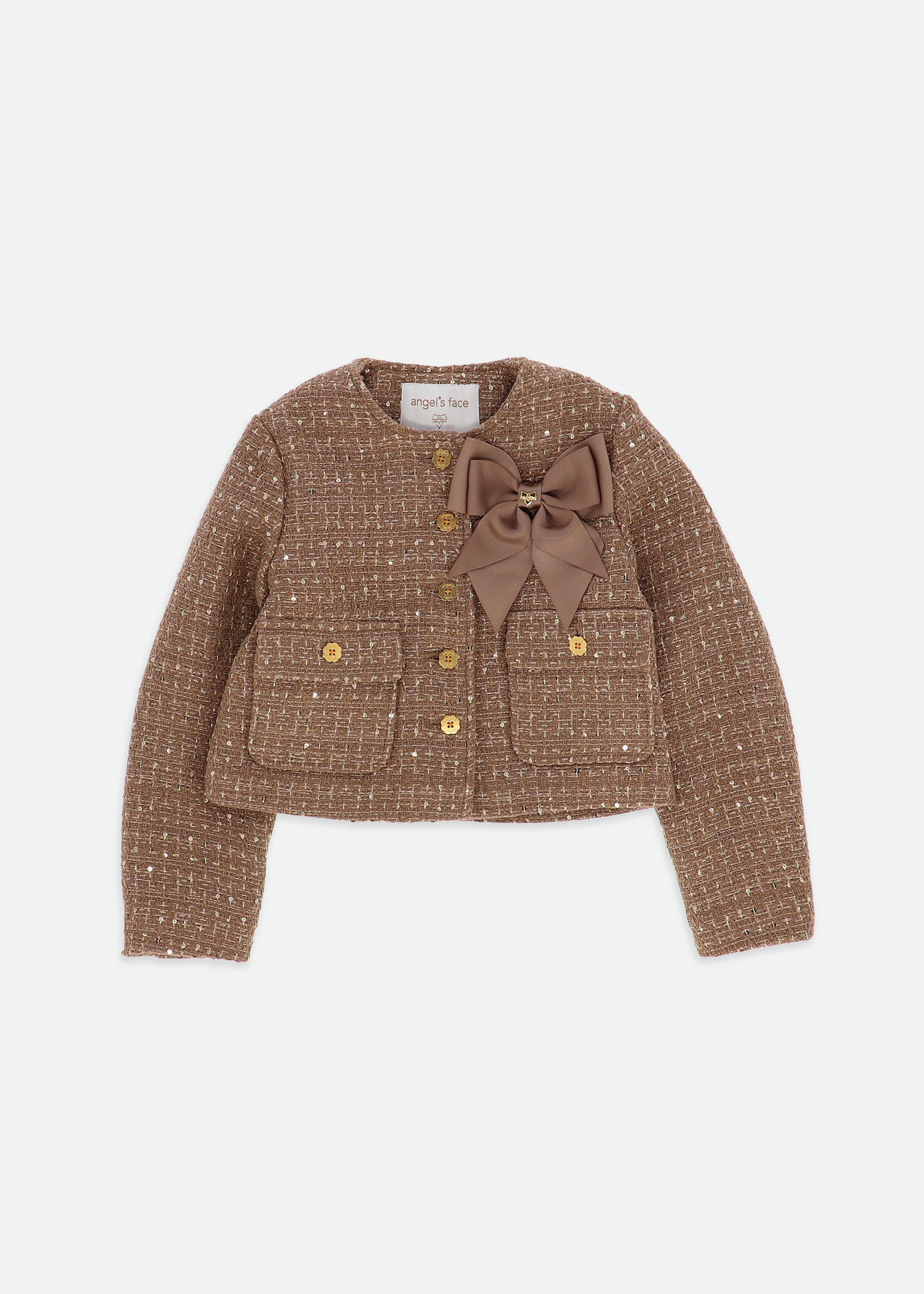 Gianna Tweed Jacket Toffee