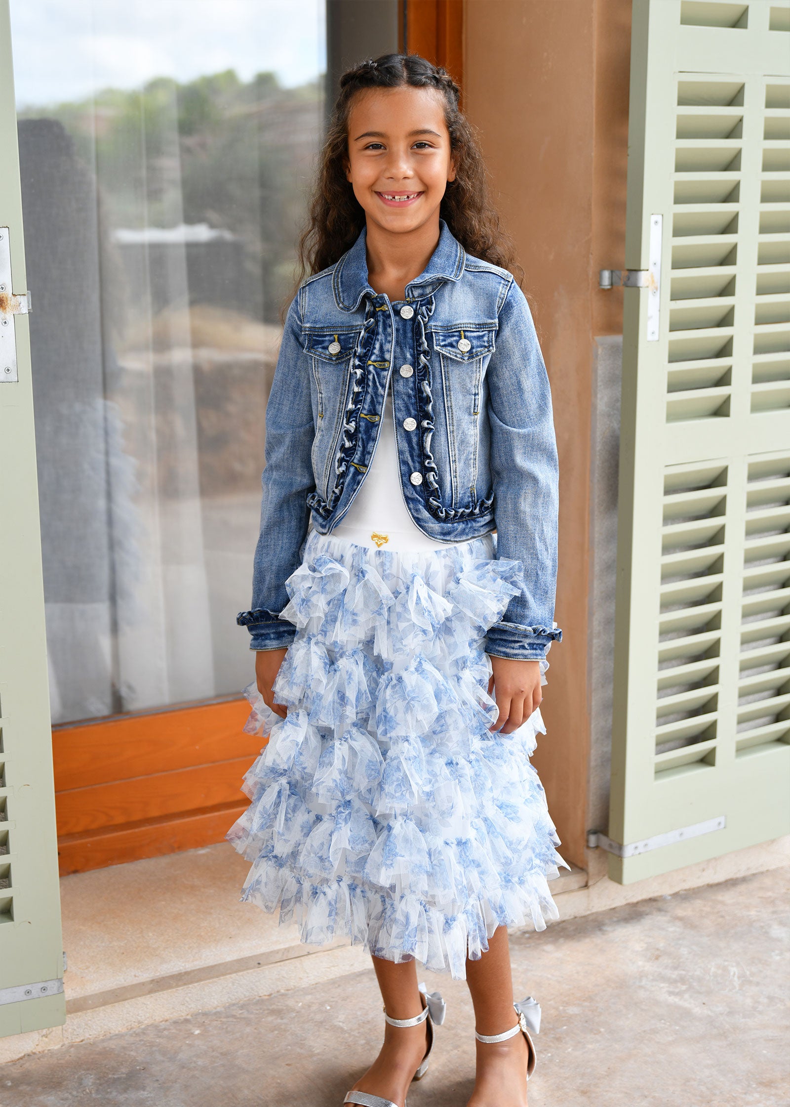 Gigi Love Jacket Denim Blue