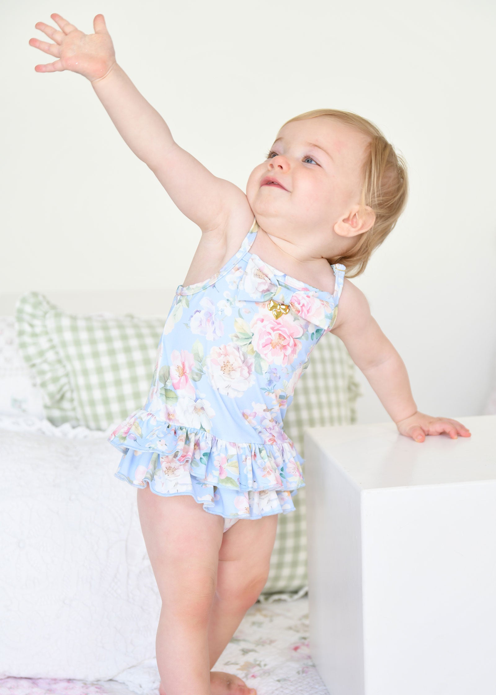 Guppie Baby Swimsuit Pretty Blue