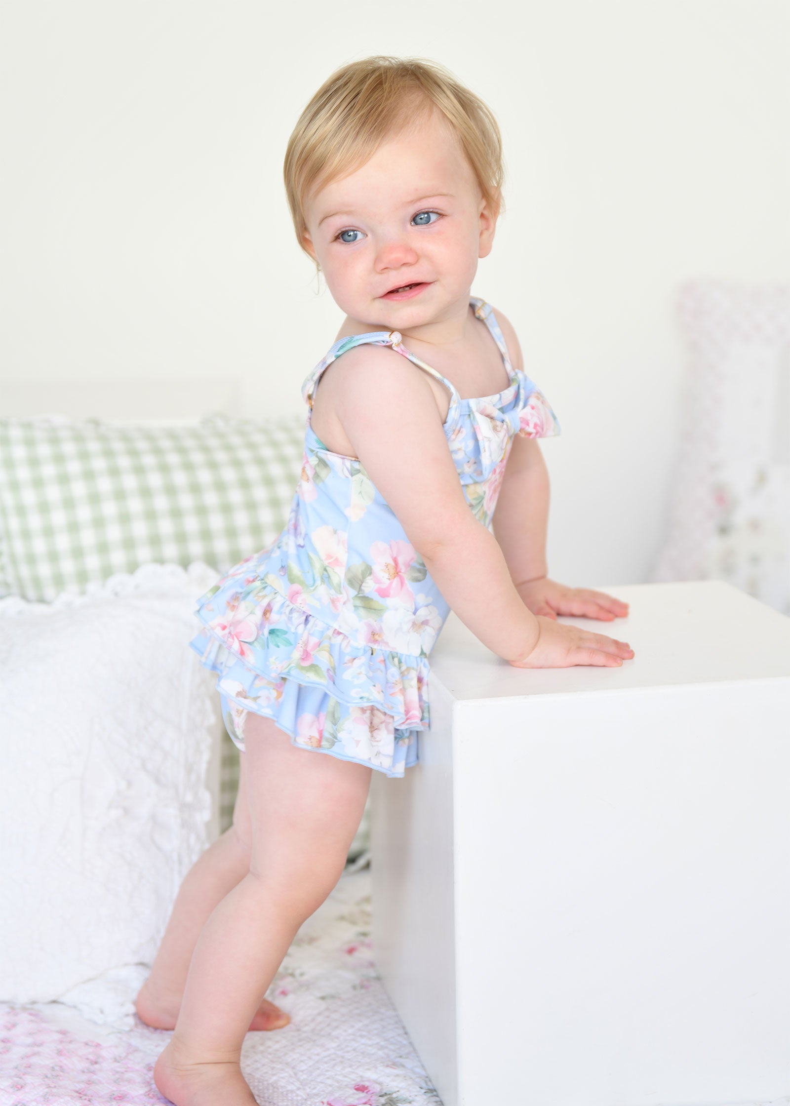 Guppie Baby Swimsuit Pretty Blue