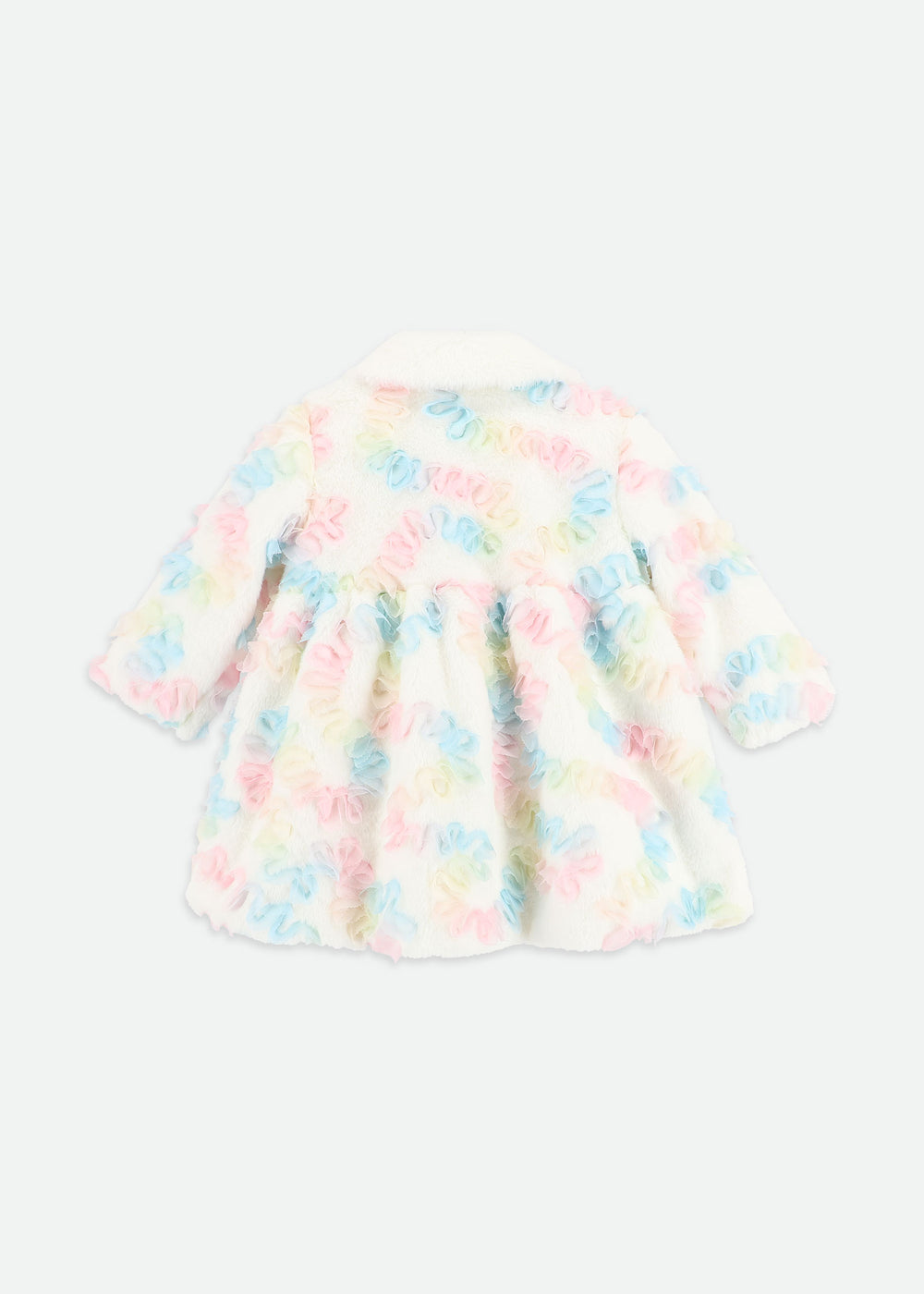 Harmony Baby Fur Pastel Coat Snowdrop