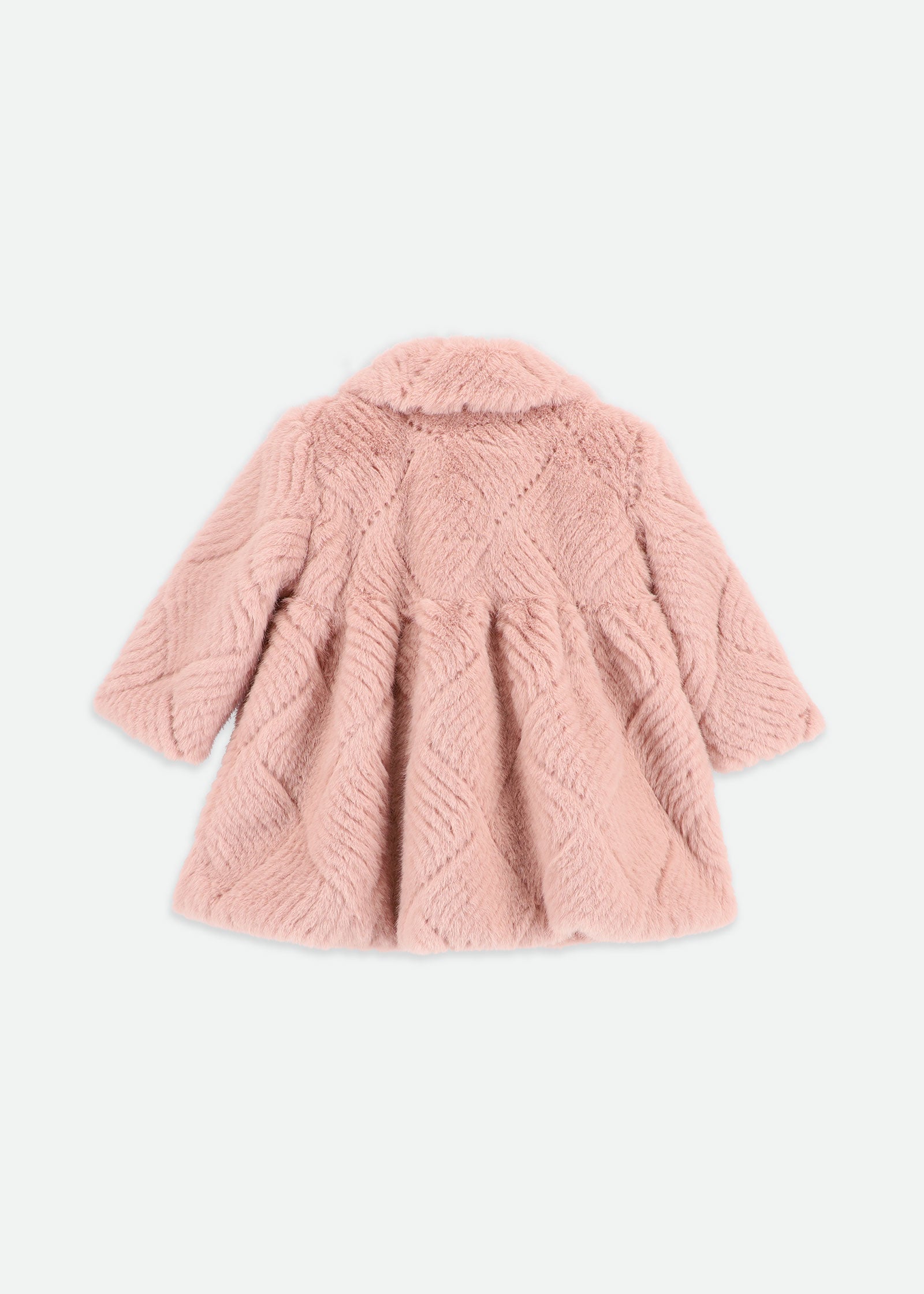 Harmony Baby Fur Coat Tea Rose