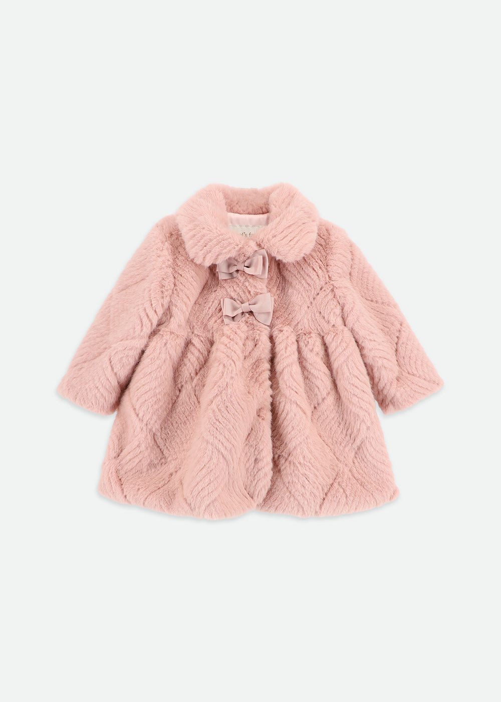 Harmony Baby Fur Coat Tea Rose