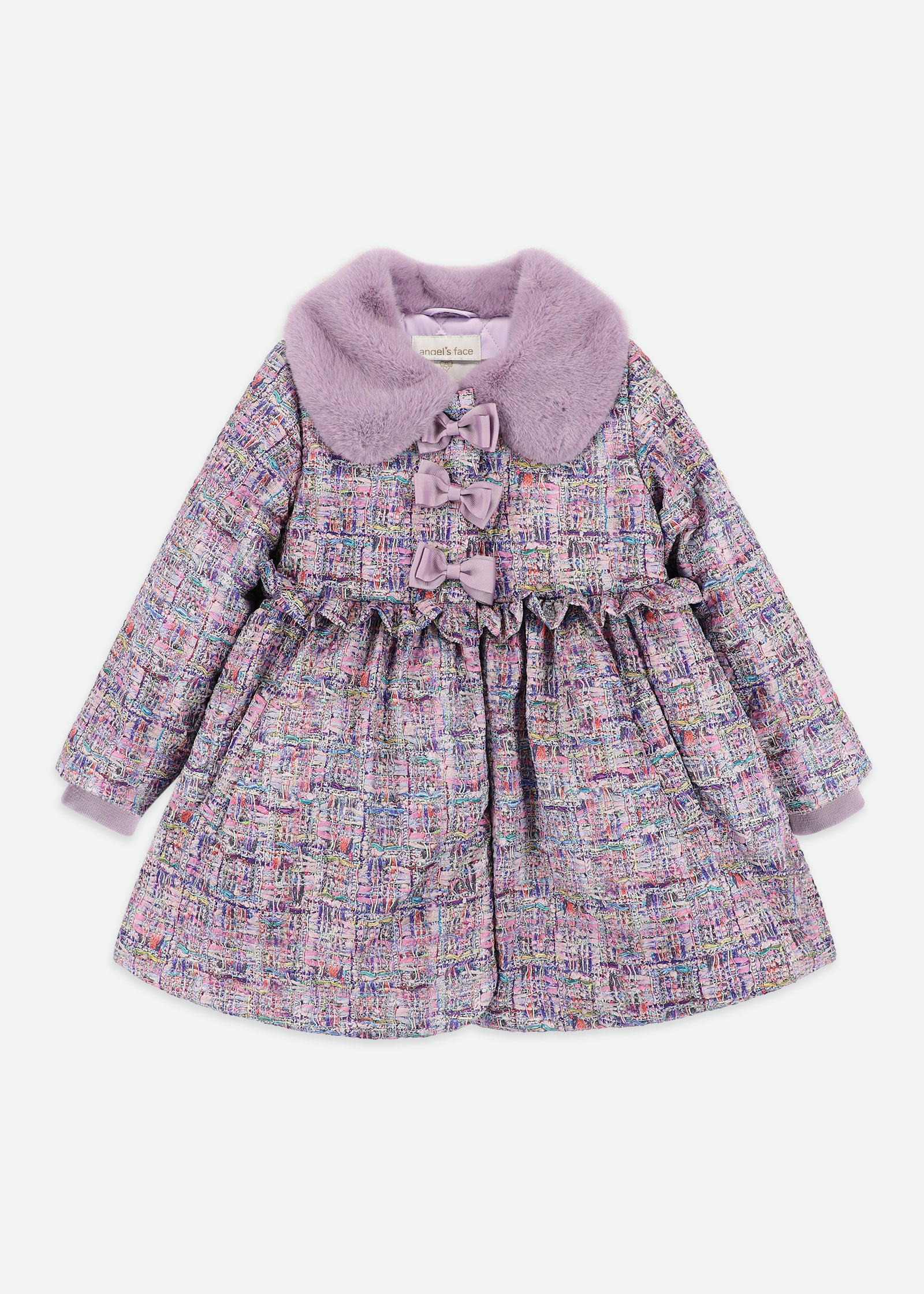 Harmony Coat Purple Mix