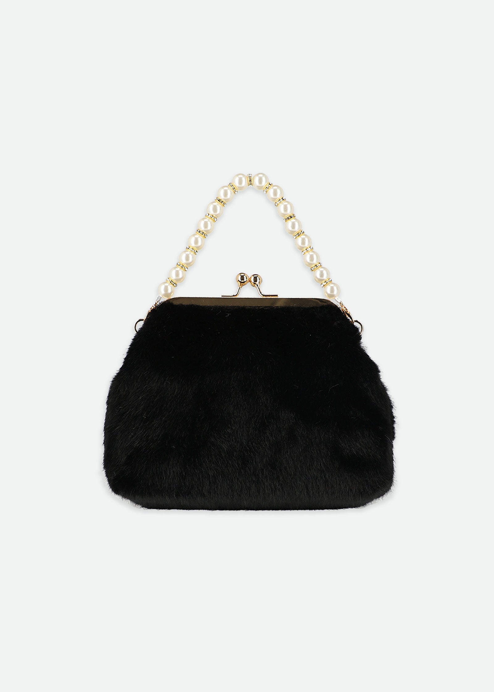 Hope Fur Bag Black