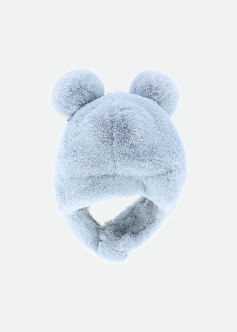 Isabelle Baby Fur Hat Blue