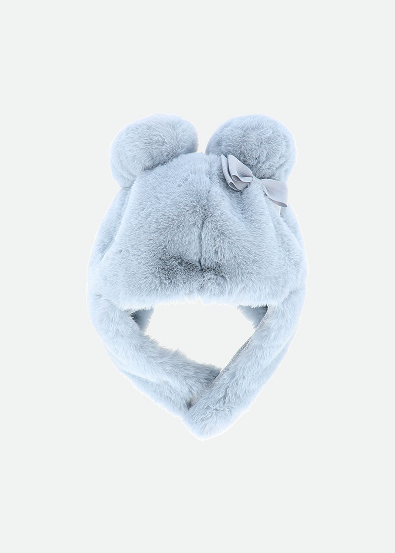 Isabelle Baby Fur Hat Blue