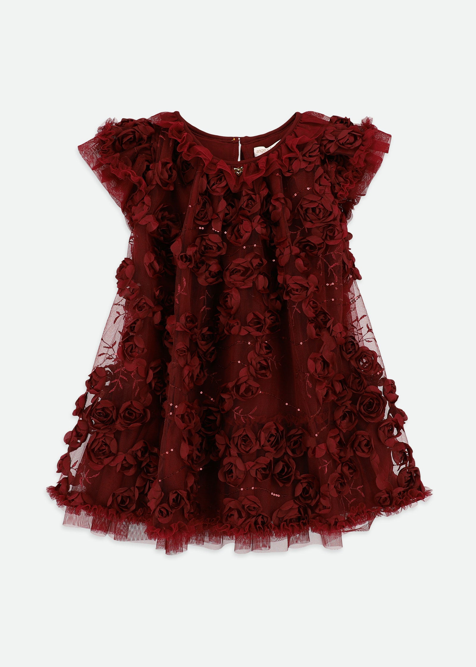 Ivy Sequin And 3D Flower Dress Port