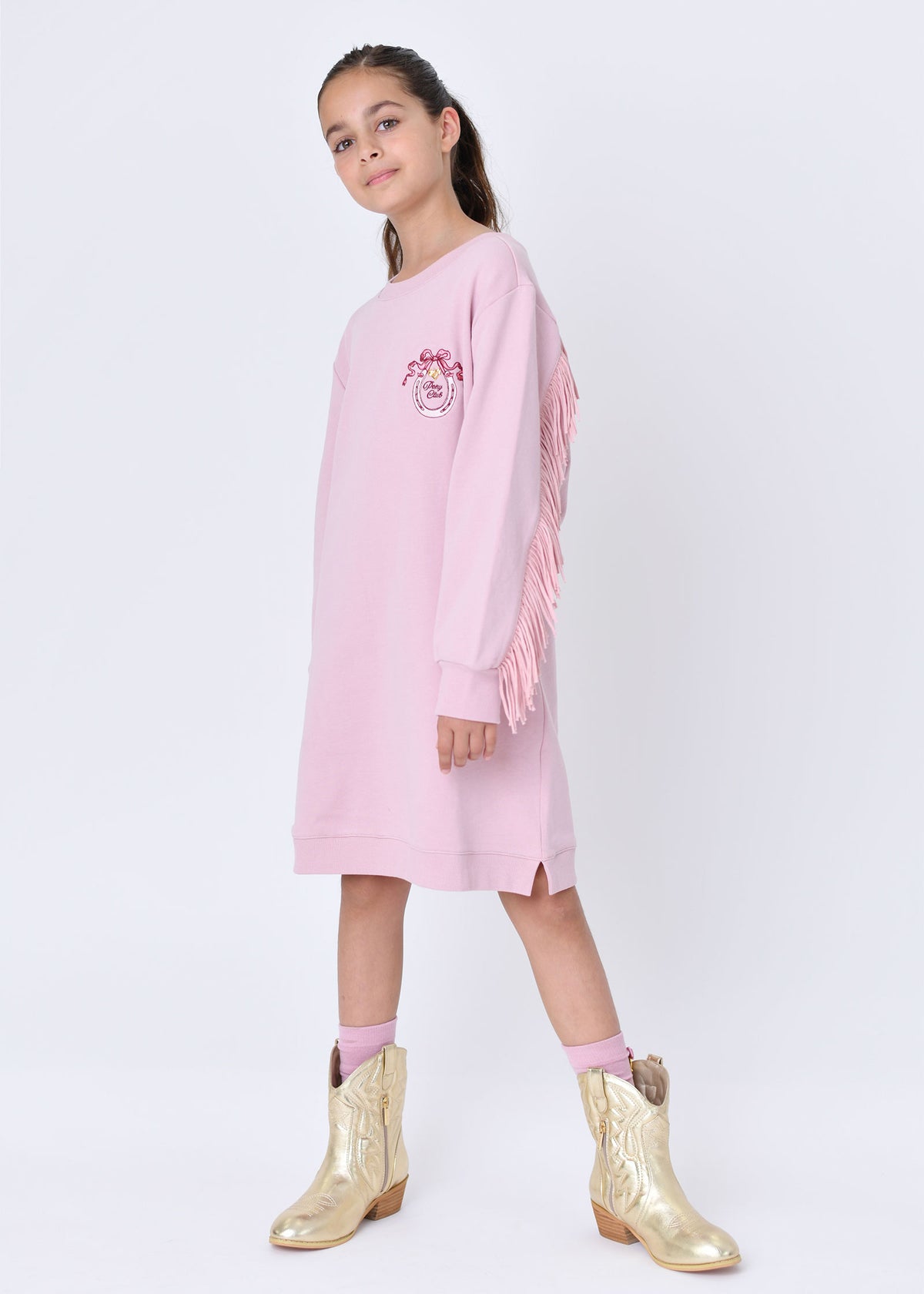 Jessie Cowgirl Dress Vintage Rose