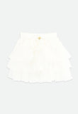 Kamma Lace Trim Skirt Snowdrop