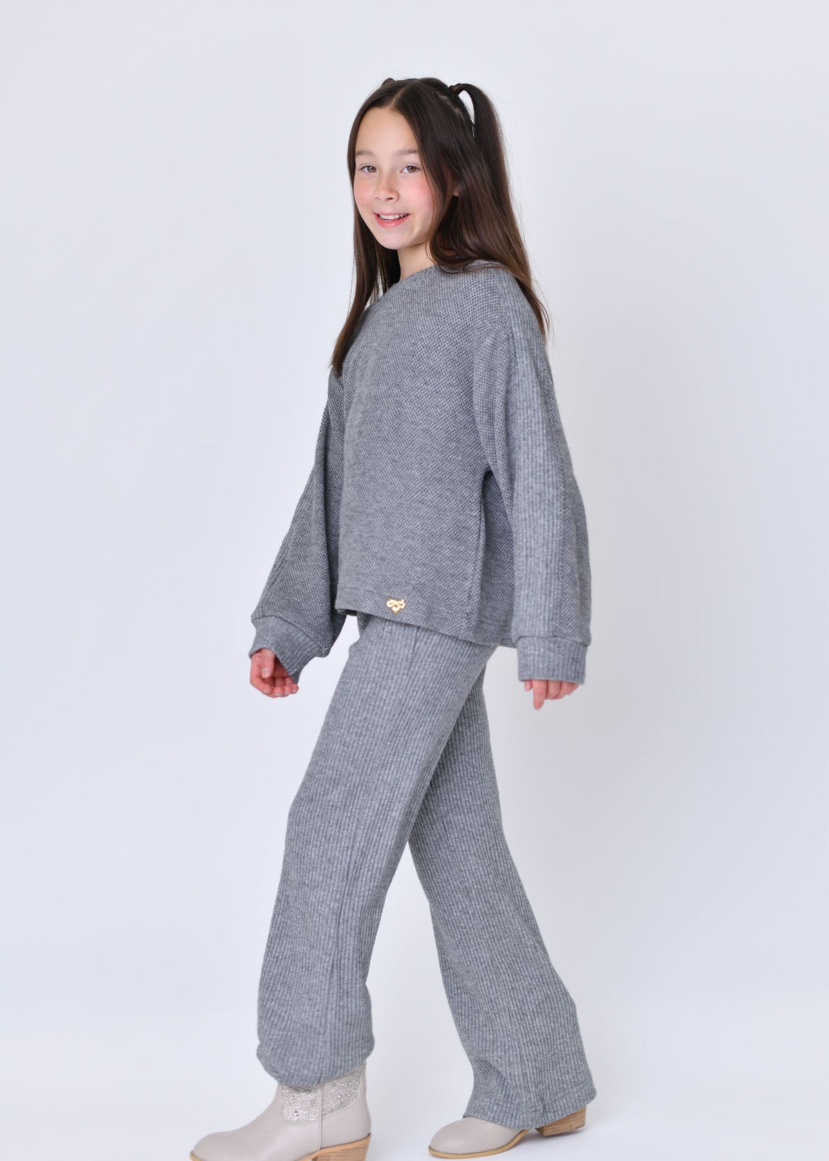 Kay Knitted Jumper Grey