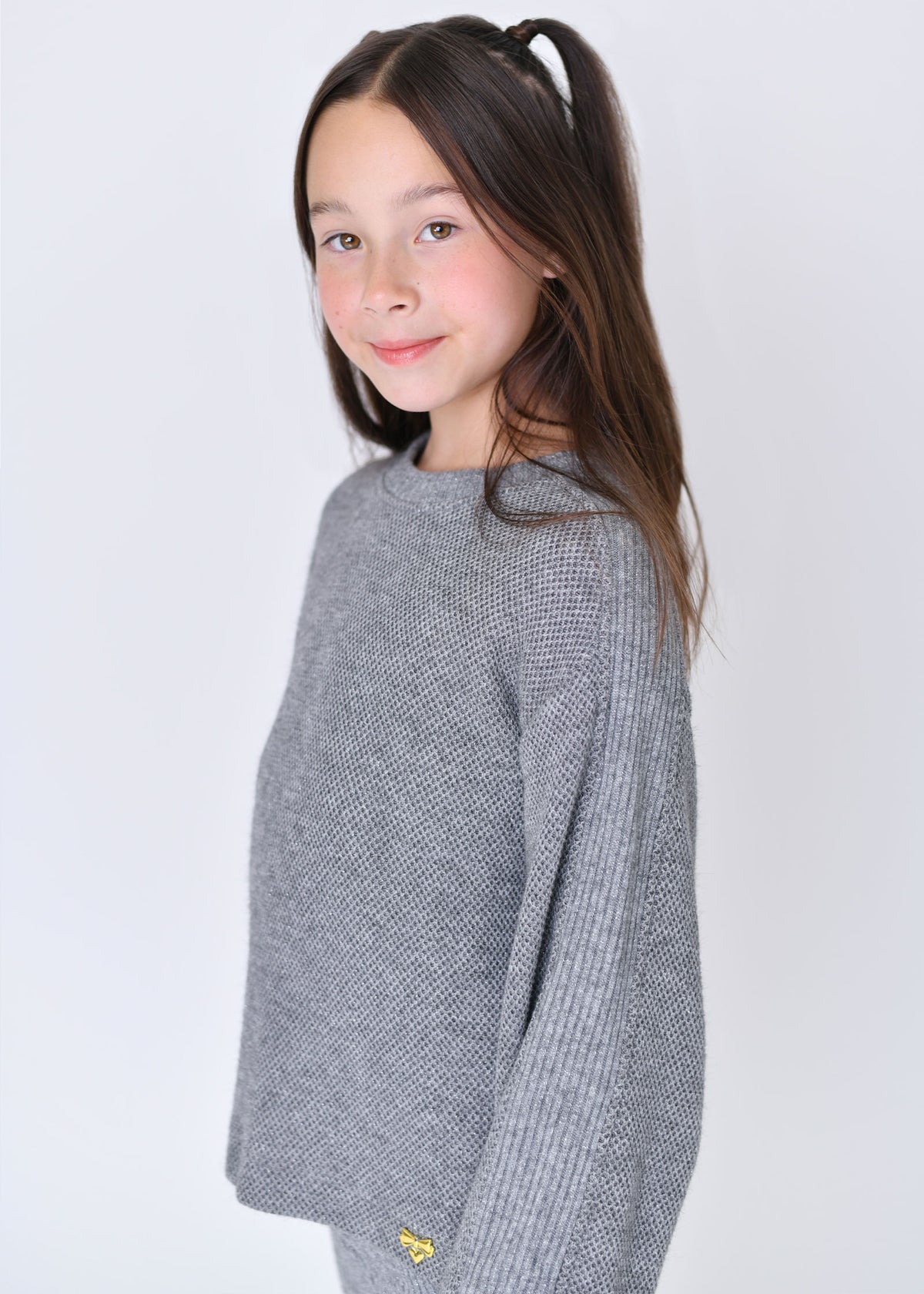 Kay Knitted Jumper Grey