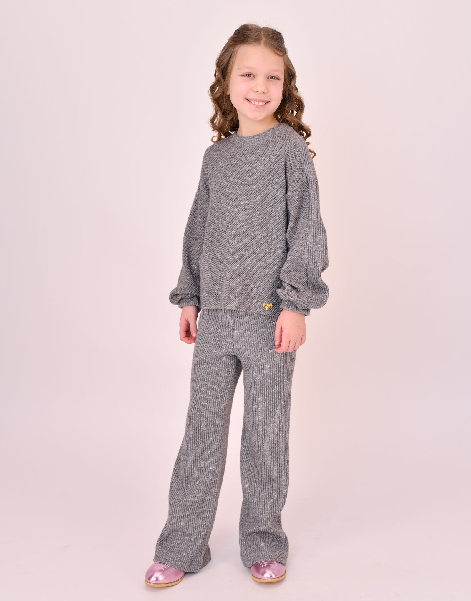 Kay Knitted Jumper Grey