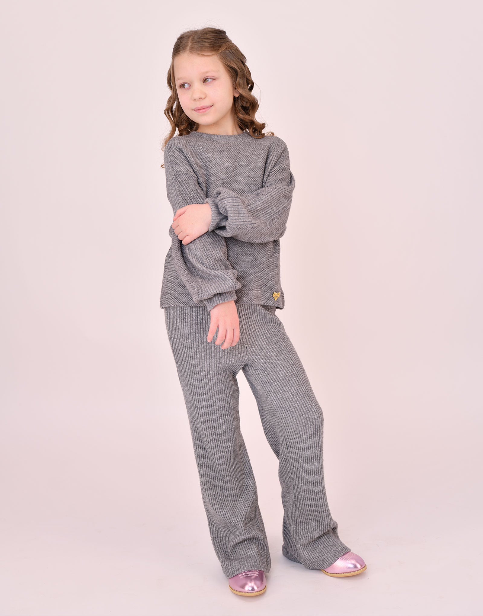 Kay Knitted Jumper Grey