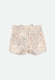 Laetitia Paisley Shorts with Bow Grey