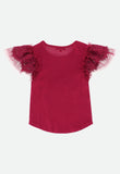 Larisa Top Tibetan Red