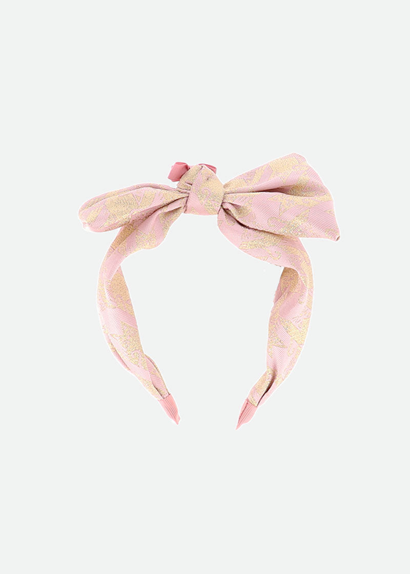 Leigh Headband Tea Rose Cat