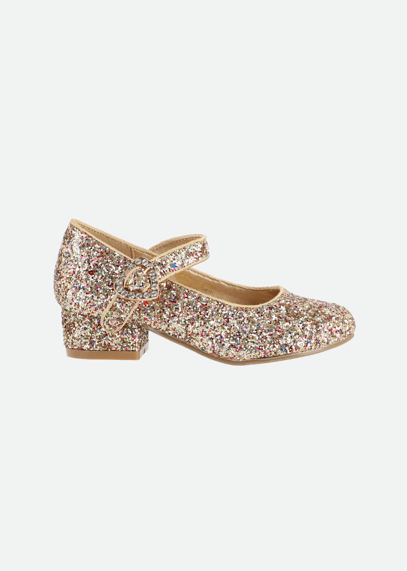 Gold best sale shiny shoes