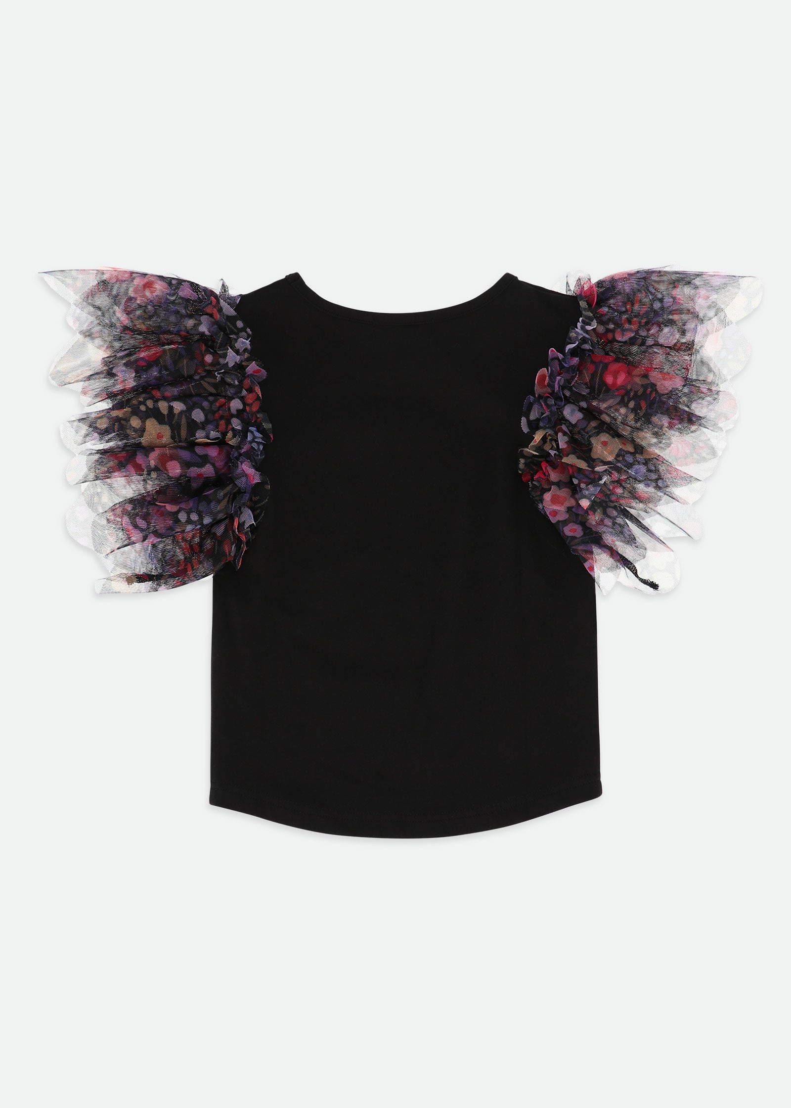 Loretta Millifiori Top Black