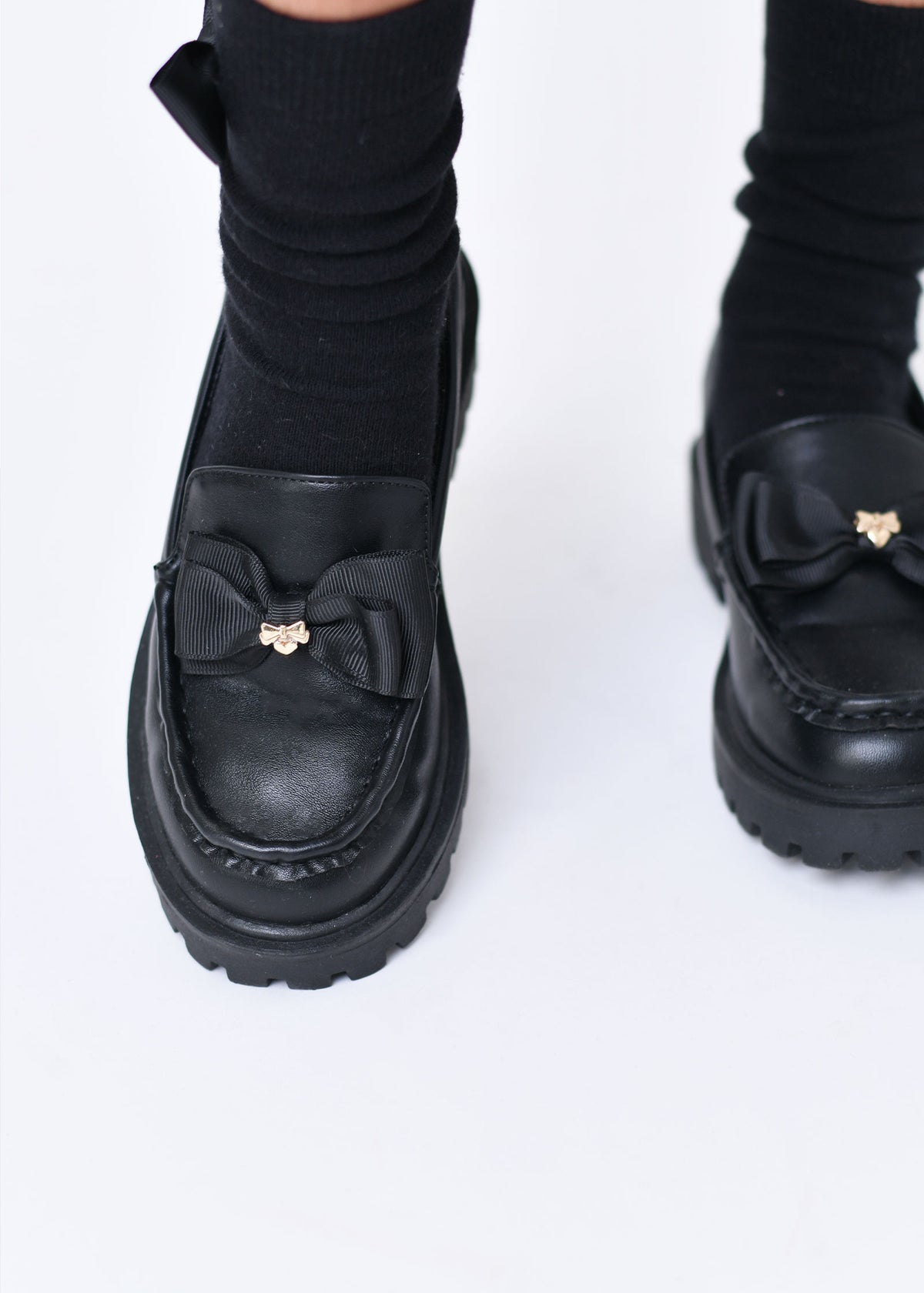 Louisa Loafer Shoe Black