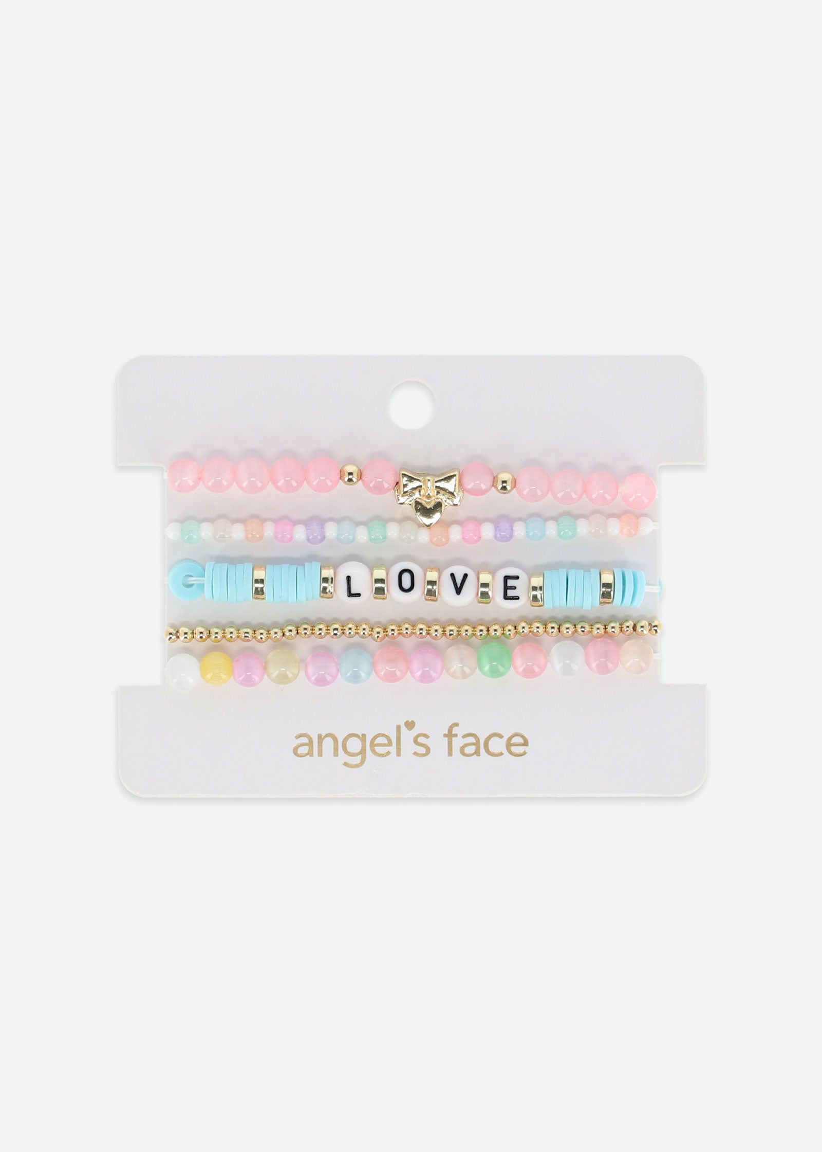 Love Logo Bracelet Set Multi