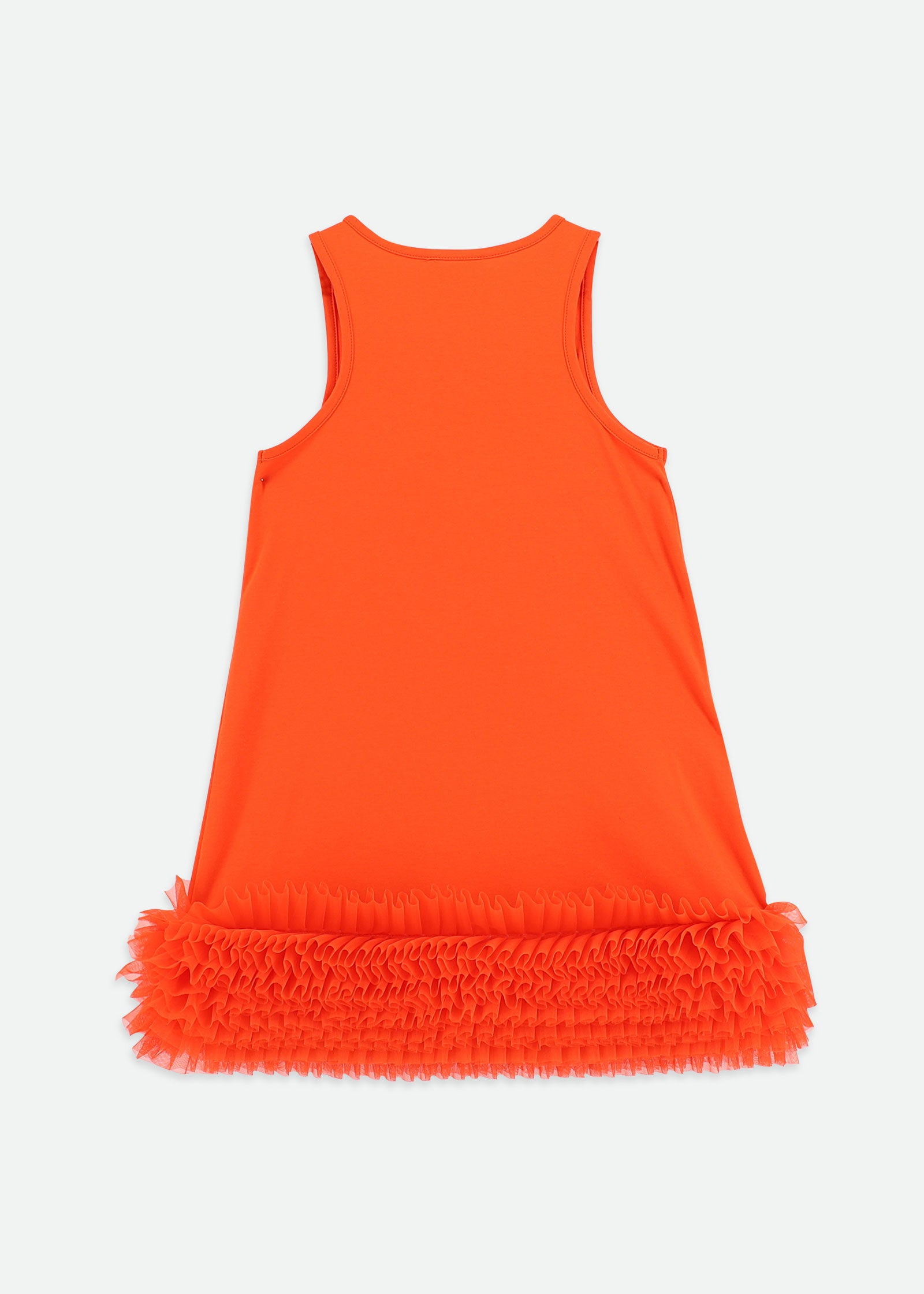 Marcella Necklace Dress Tangerine
