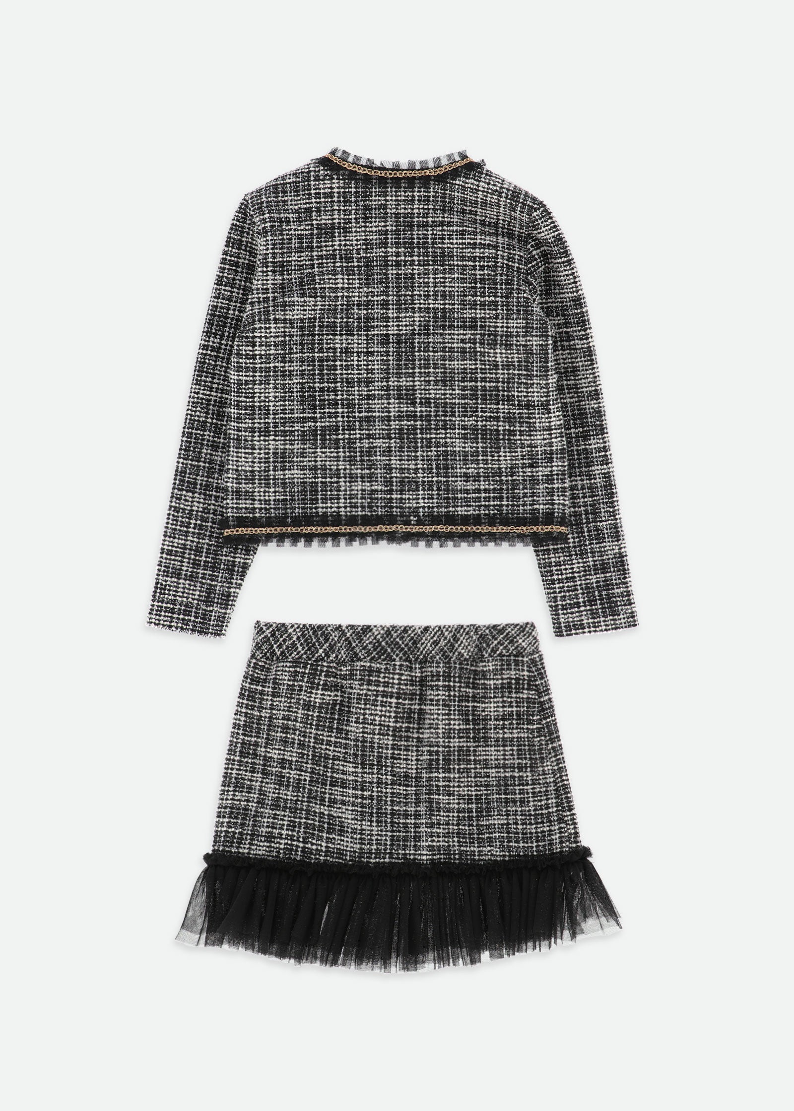 ジャケット・アウター andmary Twiggy tweed jacket set Twiggy tweed