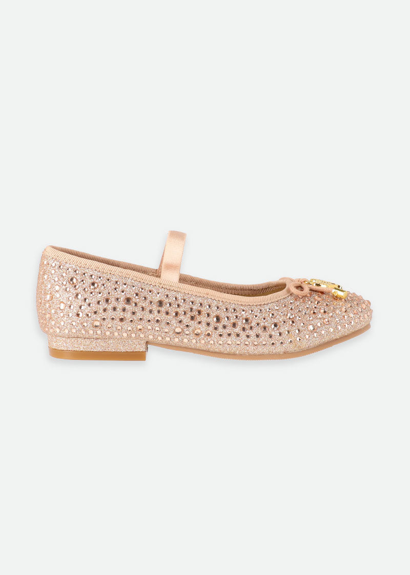 Maya Crystal Pumps Rose Gold