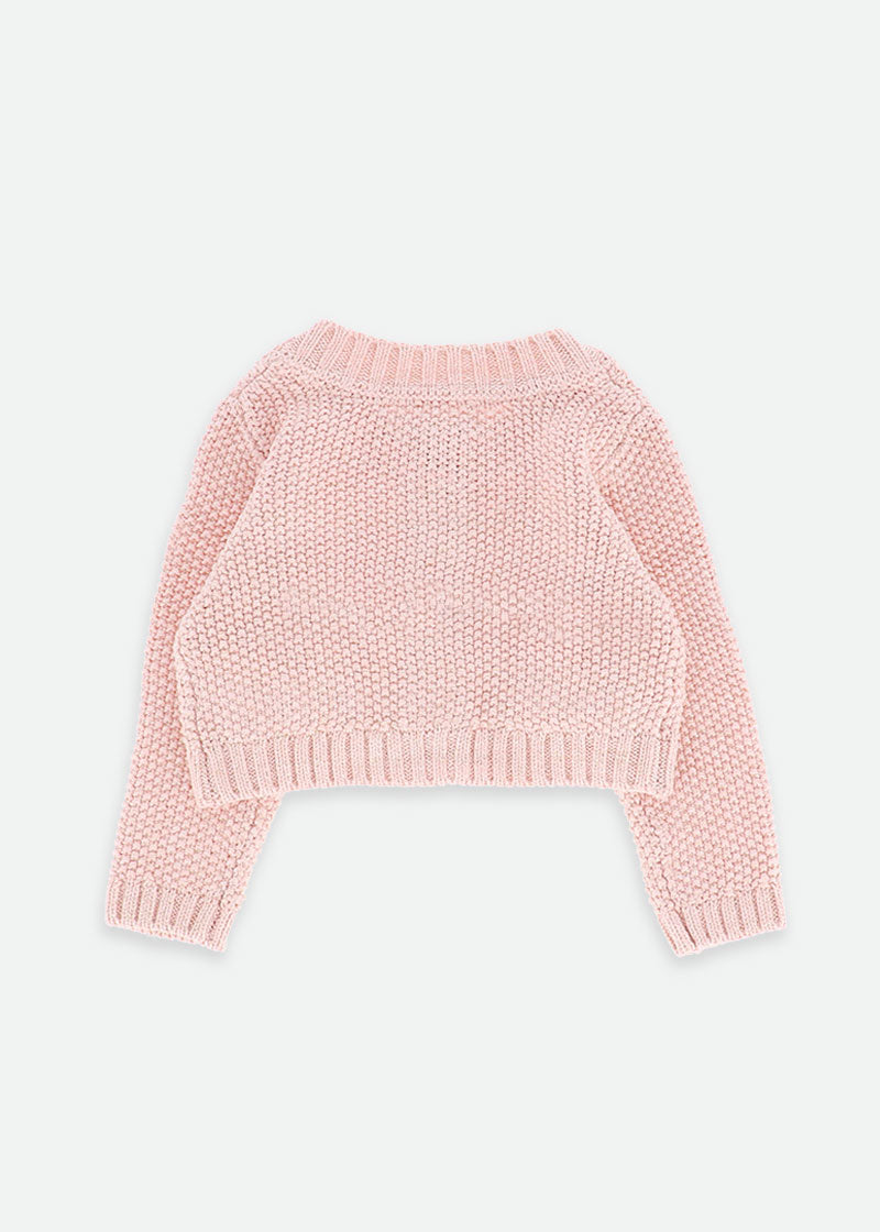 Mckay Baby Cardigan Blush Pink