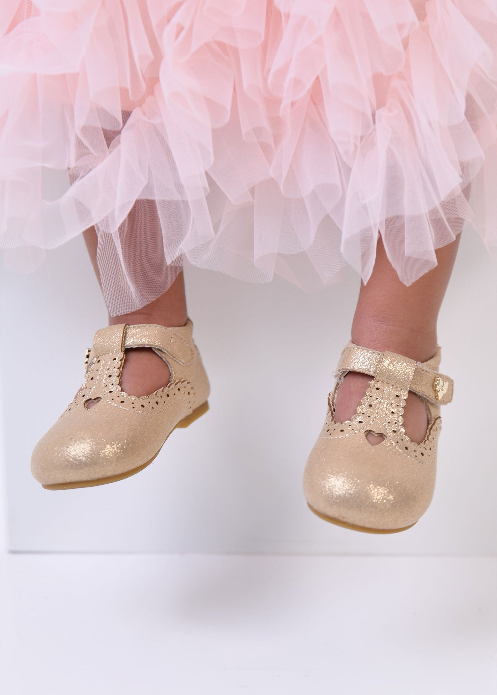 Melba Baby Shoe Gold