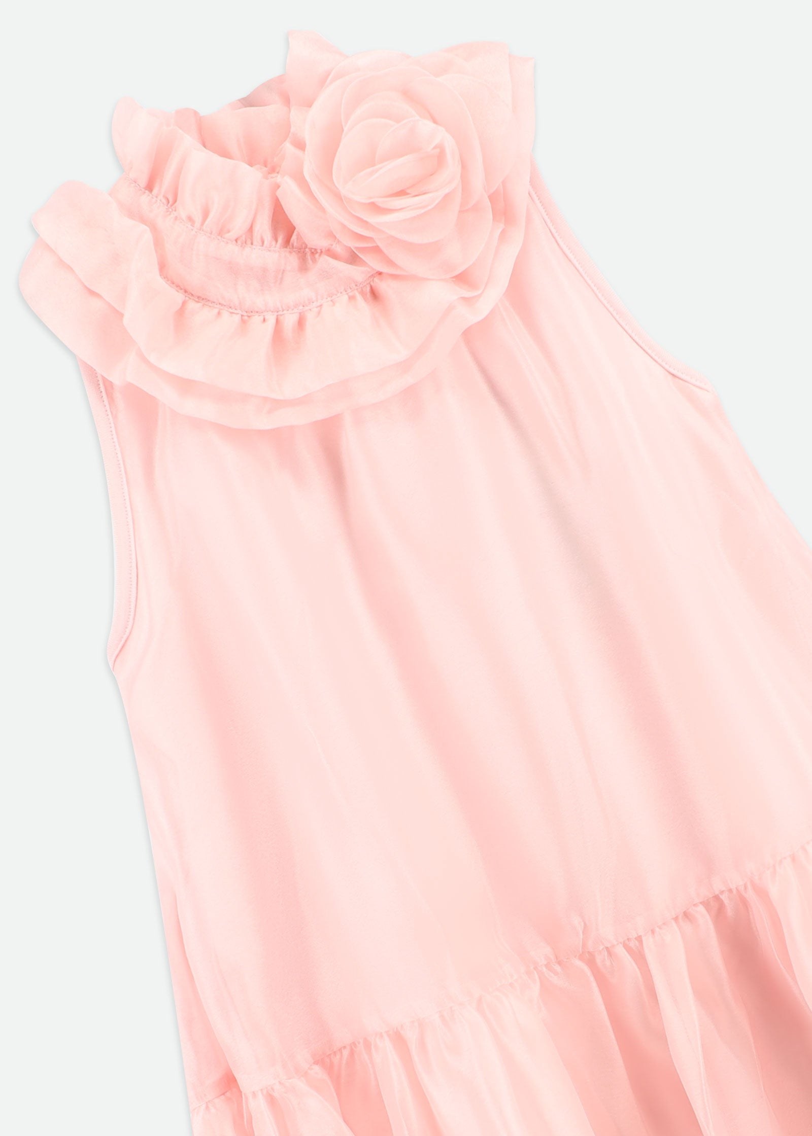 Mila Rose Detail Dress Pale Pink