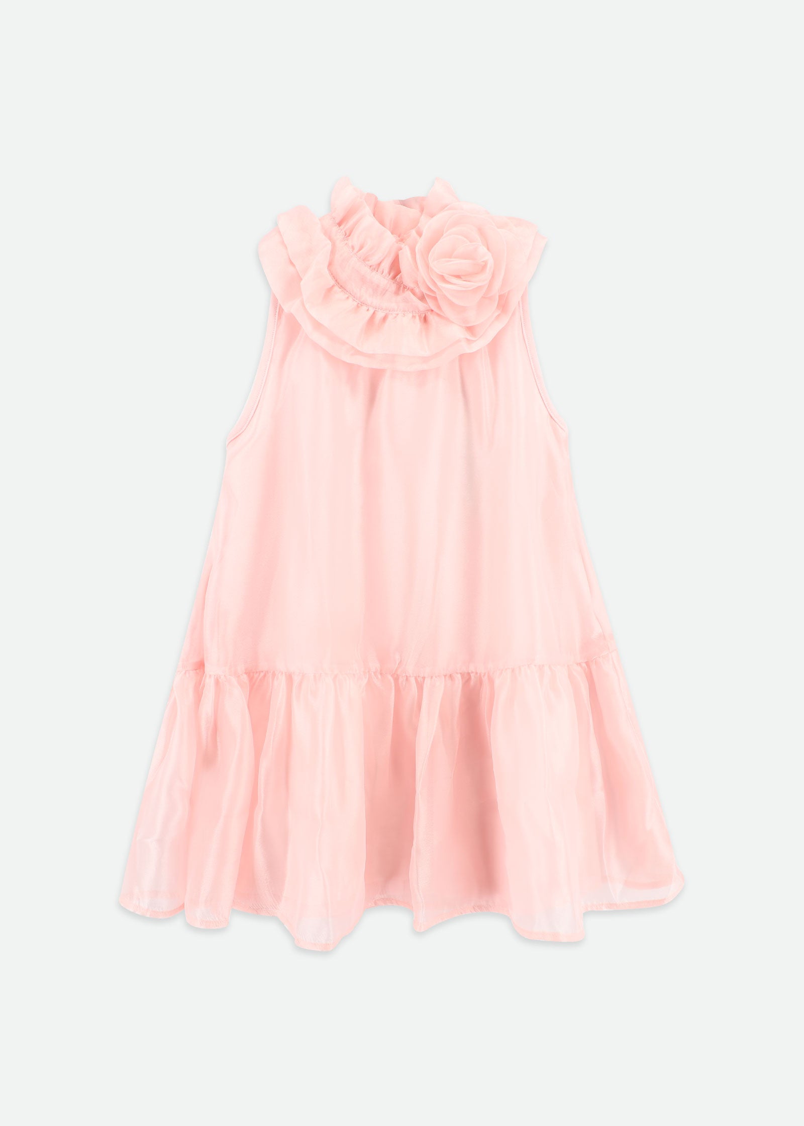 Mila Rose Detail Dress Pale Pink