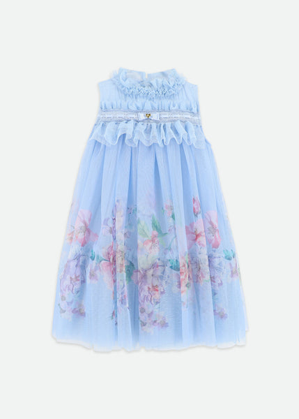 Angel's Face - Mindi Tulle Dress Pretty Blue