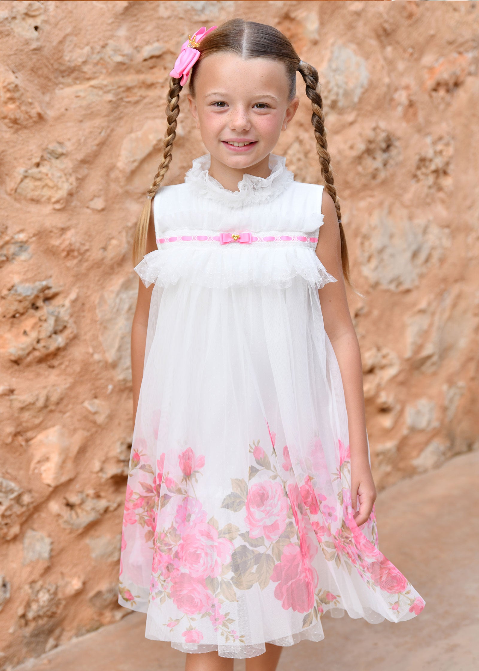 Mindi Tulle Dress Snowdrop