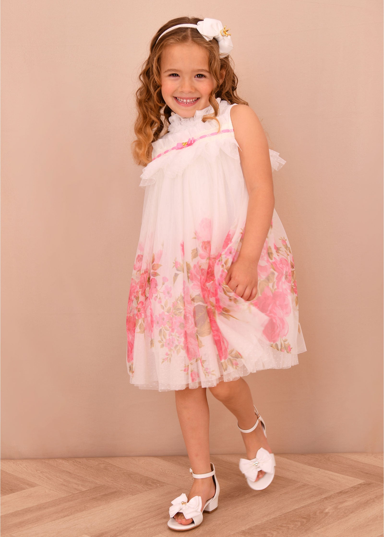 Mindi Tulle Dress Snowdrop