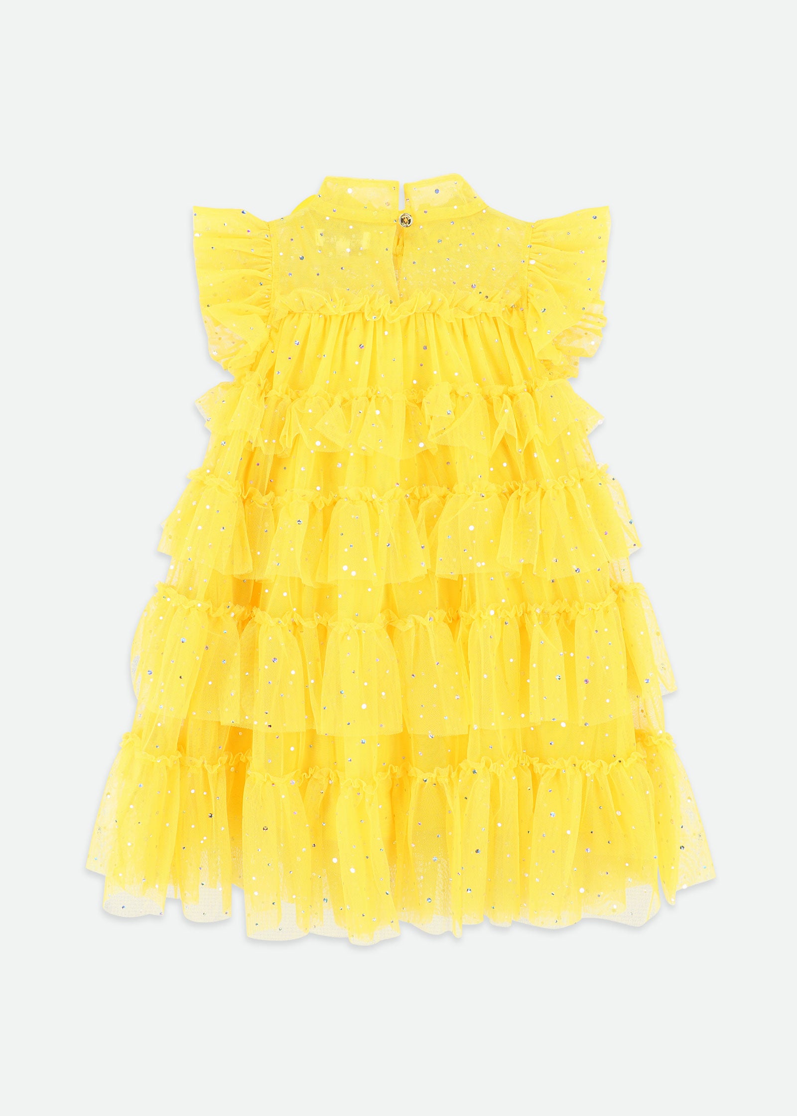 Mitzi Sparkle Tiered Dress Dandelion