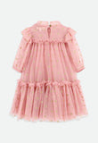 Myrtle Heart Tulle Dress Tea Rose